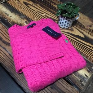 NWT Ralph Lauren | Classic Crew Knit Sweater